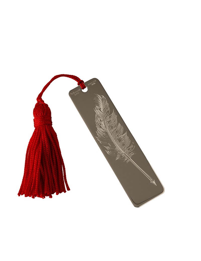 Sterling Silver 925 Feather Bookmark